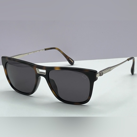 DUNHILL PILOT Sunglasses-*3P SDH135 1AYP-Dbl Bridge-Full Rim-Polarized-BRAND NEW - Picture 2 of 15